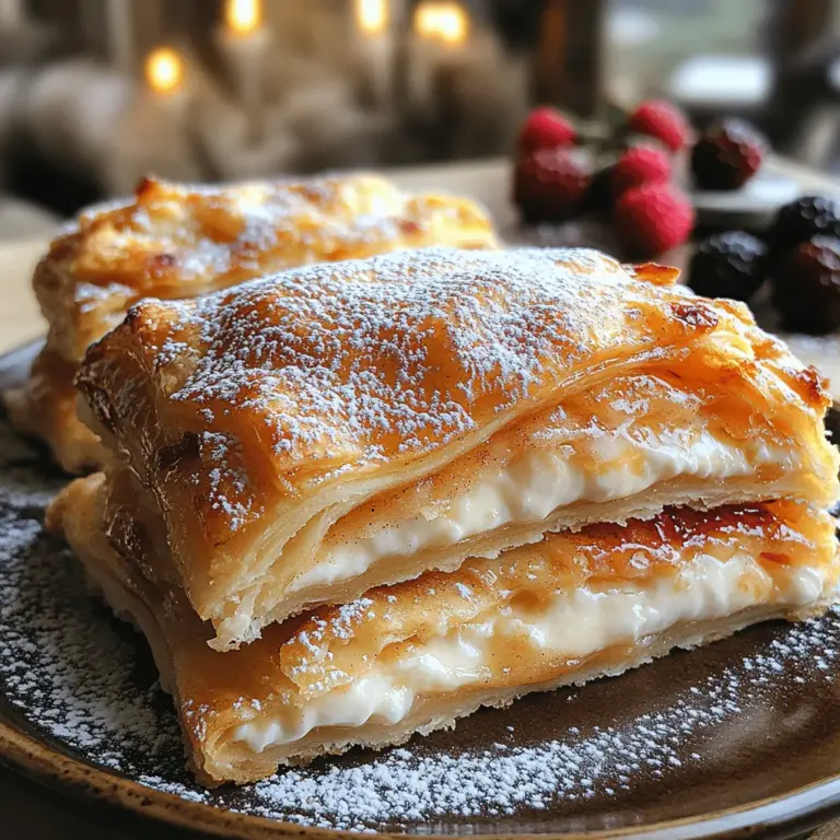 Bevor wir in die Zubereitung eintauchen, werfen wir einen Blick auf die Zutaten, die dieses Himmlische Käsekuchen-Croissant-Delight ausmachen und ihm seine unverwechselbare Note verleihen.