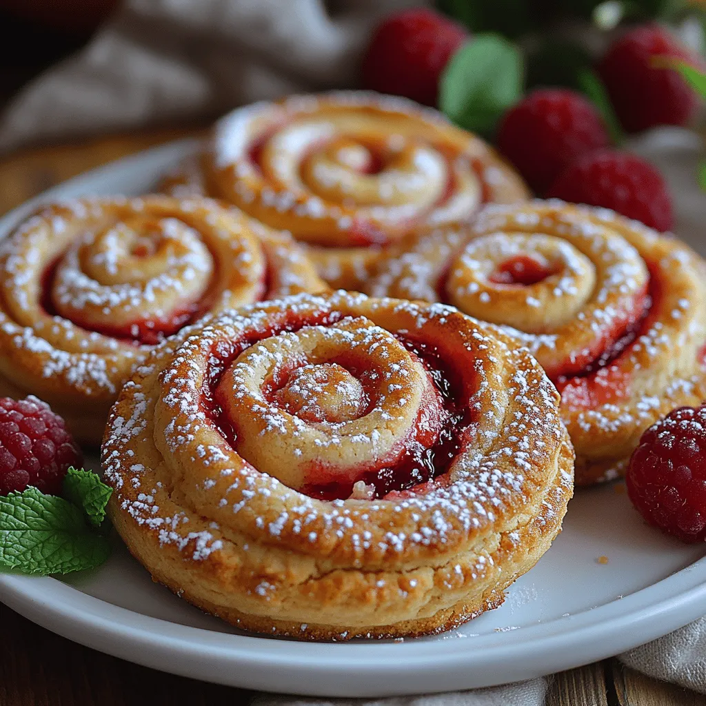 Die Zubereitung der Himbeer-Shortbread-Schnecken erfordert eine sorgfältige Auswahl der Zutaten, um ein perfektes Ergebnis zu erzielen. Jede Zutat spielt eine entscheidende Rolle, die sowohl die Textur als auch den Geschmack der Kekse beeinflusst.