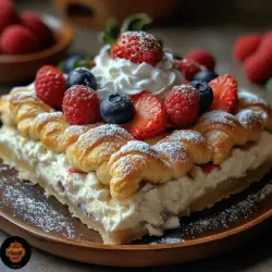 Die Grundzutaten für den cremigen Käsekuchen-Croissant-Auflauf sind einfach und leicht erhältlich. Wir werden die Hauptbestandteile im Detail betrachten und ihre Rolle im Rezept erläutern.