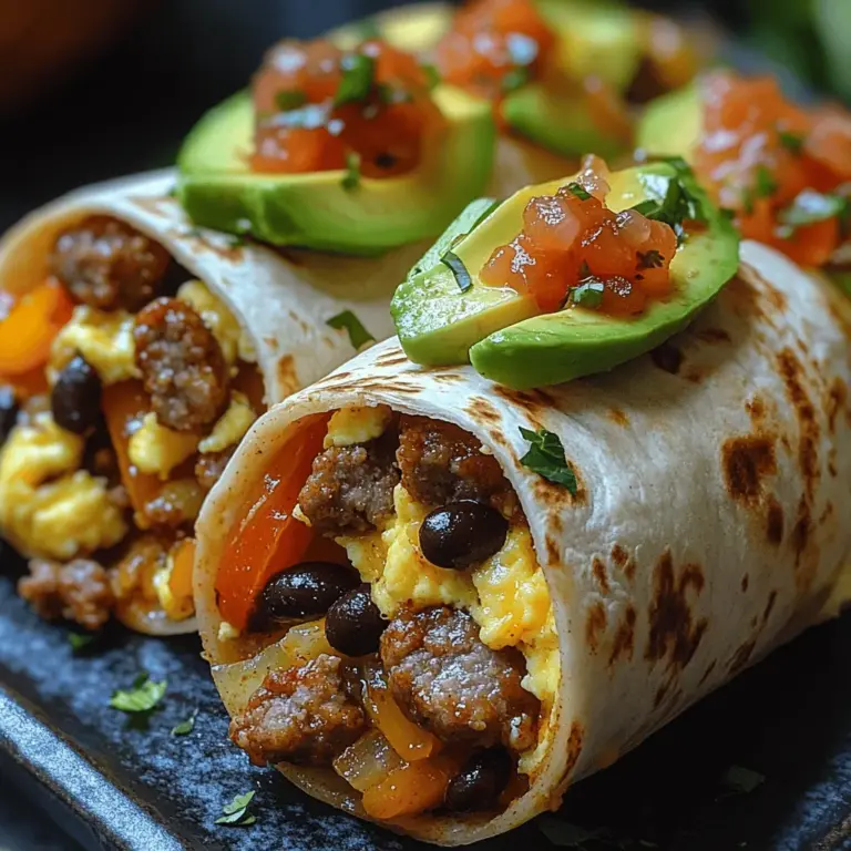 Frühstück ist die wichtigste Mahlzeit des Tages, und mit dem Frühstücks-Burrito-Bonanza können Sie sicherstellen, dass Sie nicht nur zufrieden sind, sondern auch die nötigen Nährstoffe erhalten, um den Tag voller Energie zu beginnen. Die Kombination aus Protein, gesunden Fetten und Ballaststoffen sorgt dafür, dass Sie länger satt bleiben und weniger Heißhungerattacken haben. In diesem Artikel werden wir die einzelnen Schritte zur Zubereitung dieses köstlichen Burritos sowie einige nützliche Informationen zur Nahrhaftigkeit und Lagerung teilen.
