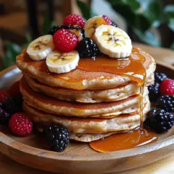 Bananen-Haferflocken-Pfannkuchen sind nicht nur ein Genuss für den Gaumen, sondern auch ein wahres Nährstoffpaket. Die Zutaten in diesem Rezept bringen zahlreiche gesundheitliche Vorteile mit sich: