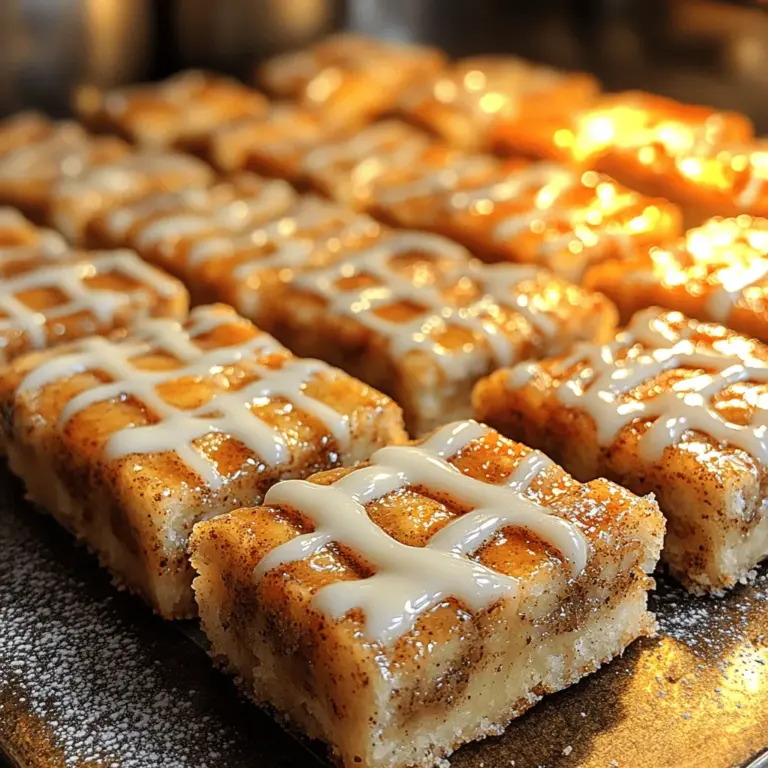 Die Zimtschnecken Genuss Riegel sind eine köstliche Fusion der klassischen Aromen von Zimtschnecken und der praktischen Form eines Riegels. Diese süßen Leckereien sind nicht nur ein wahrer Genuss für den Gaumen, sondern auch die perfekte Begleitung für deinen Nachmittagstee oder Kaffee. Ob als Dessert nach dem Abendessen oder als kleine Auszeit für zwischendurch – diese Riegel sind vielseitig und einfach zuzubereiten.