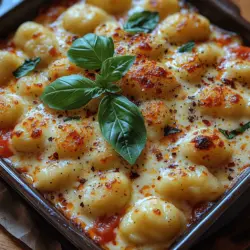 Für die Zubereitung unserer gebackenen Gnocchi benötigen wir eine Auswahl an frischen und geschmackvollen Zutaten. Hier ist eine detaillierte Auflistung der benötigten Komponenten und deren Bedeutung für das Rezept: