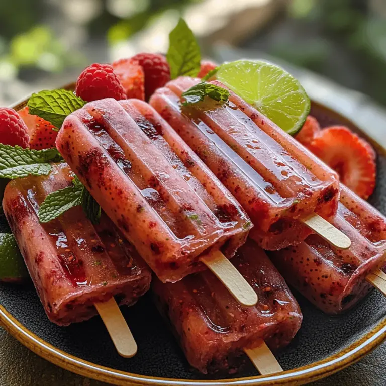 Bevor wir mit der Zubereitung beginnen, werfen wir einen genaueren Blick auf die Zutaten, die für die Herstellung dieser leckeren Mojito Berry Pops erforderlich sind. Jede Zutat spielt eine wichtige Rolle in Bezug auf Geschmack, Textur und Nährwert.