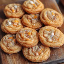 Willkommen in der Welt der köstlichen Kekse! Heute präsentiere ich Ihnen ein verlockendes Rezept für Creamsicle Orange Cookies – eine süße Verführung, die die erfrischenden Aromen eines klassischen Creamsicles in jeden Bissen bringt. Diese Kekse sind ideal für alle, die die sommerlichen Geschmäcker von frisch gepresstem Orangensaft und zarter Vanille lieben. Perfekt für einen Nachmittagskaffee, als Snack für die Kinder oder einfach als süße Belohnung nach einem langen Tag.