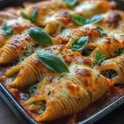Um die perfekten Käsigen Spinat-Ricotta Gefüllten Muscheln zuzubereiten, benötigen Sie eine sorgfältig ausgewählte Zutatenliste. Jede Zutat spielt eine entscheidende Rolle und trägt zur Gesamtharmonie des Gerichts bei.