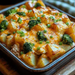 In der Welt der Comfort-Food-Rezepte gibt es kaum etwas Befriedigenderes als ein herzhaftes Auflaufgericht. Unser Käse-Brote-Potato-Hühnchen & Brokkoli Auflauf ist die perfekte Kombination aus zarten Kartoffeln, zartem Hähnchen und knackigem Brokkoli, alles umhüllt von einer cremigen Käsesoße. Dieses Rezept ist nicht nur einfach zuzubereiten, sondern bietet auch eine köstliche Möglichkeit, die ganze Familie zu sättigen. Ob als Hauptgericht zum Abendessen oder als sättigende Beilage zu einem festlichen Anlass – dieser Auflauf wird garantiert zum Hit auf dem Tisch. Erfahren Sie, wie Sie dieses beliebte Gericht zubereiten können und entdecken Sie die unzähligen Möglichkeiten, es anzupassen.