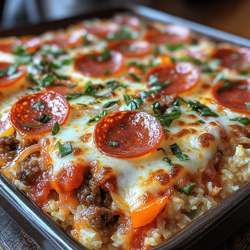 Die Idee hinter dem Käse Low Carb Pizza Auflauf ist es, die klassischen Geschmäcker einer Pizza in einer Form zu bündeln, die weniger Kohlenhydrate enthält. Blumenkohlreis ersetzt den traditionellen Pizzaboden und sorgt für eine leichte, aber dennoch sättigende Basis. Diese Art der Zubereitung ist nicht nur gesund, sondern auch äußerst praktisch für Familien, die wenig Zeit zum Kochen haben. Der Käse Low Carb Pizza Auflauf kann im Voraus zubereitet und dann einfach im Ofen überbacken werden, was ihn zu einer idealen Option für hektische Wochentage macht.