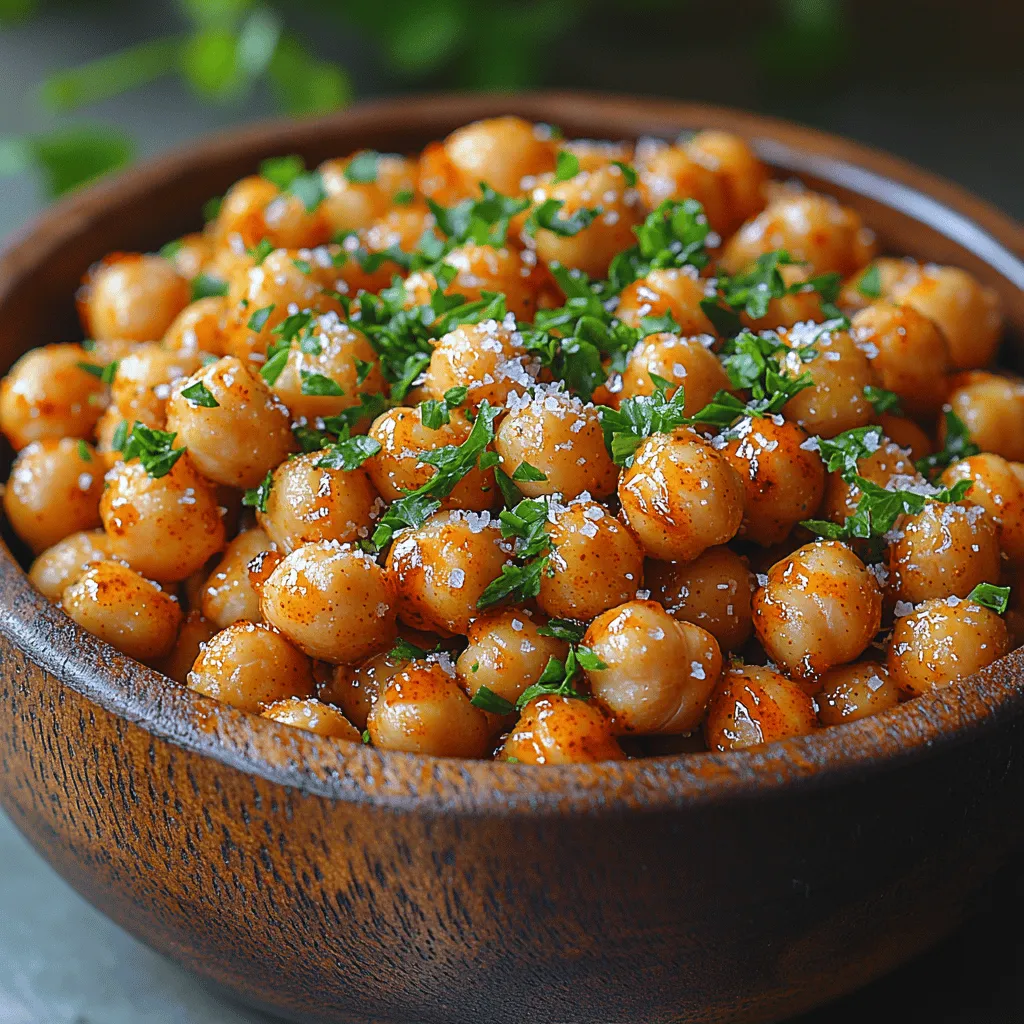 Haben Sie schon einmal von der Kombination aus scharfen, würzigen und gleichzeitig knusprigen Snacks gehört? Wenn nicht, dann sollten Sie sich unbedingt unser Rezept für *Spicy Crunch: Buffalo Ranch Roasted Chickpeas* näher ansehen! Diese knusprigen Kichererbsen sind nicht nur unglaublich lecker, sondern auch eine gesunde Snack-Option, die sich perfekt für jede Gelegenheit eignet – sei es als Snack für den Filmabend, als Vorspeise bei einem Dinner oder sogar als schmackhaftes Topping für Salate.