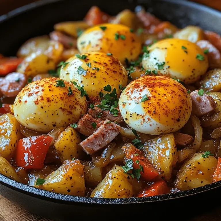Um das Beste aus Ihrem Schinken-Kartoffel-Frühstücks-Hash herauszuholen, ist es wichtig, die richtigen Zutaten zu wählen: