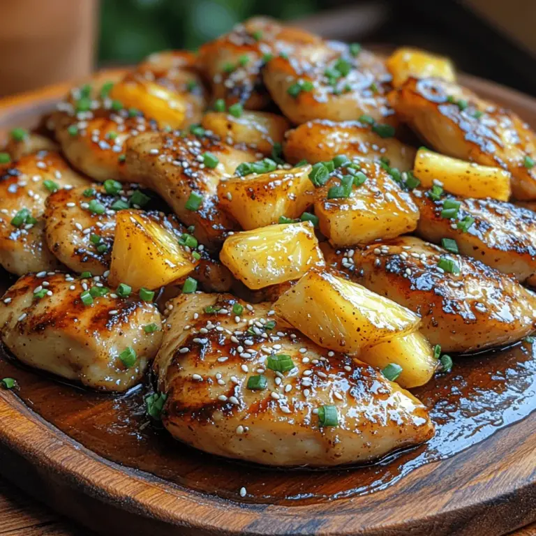 In der Welt der Küche gibt es eine besondere Freude, die sich aus der Kombination von süßen und herzhaften Aromen ergibt. Das Rezept für Süßes & Herzhaftes Ananas-Hühnchen mit Brauner Zucker ist ein perfektes Beispiel dafür. Diese köstliche Kombination aus zartem Hühnchen und saftiger Ananas, verfeinert mit einer süßen, klebrigen Sauce, wird nicht nur Ihre Geschmacksknospen erfreuen, sondern ist auch einfach zuzubereiten. Ob für ein Familienessen oder einen besonderen Anlass, dieses Gericht wird garantiert zum Star Ihres Menüs.