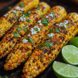 Bei der Zubereitung von Zesty Chili-Limetten-Grillmais spielt die Auswahl der richtigen Zutaten eine entscheidende Rolle. Frische Maiskolben sind der Schlüssel zu einem geschmackvollen Gericht. Achten Sie beim Kauf darauf, dass die Maiskolben fest und prall sind, mit leuchtend grünen Hüllen und saftigen, glänzenden Körnern. Die Seidenfäden sollten weich und glänzend sein, was auf frischen Mais hinweist. Vermeiden Sie Maiskolben mit braunen oder trockenen Spitzen, da diese oft alt und weniger schmackhaft sind.