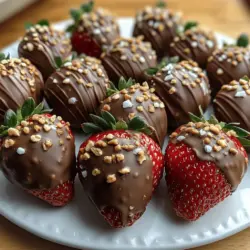 Frische Zutaten für ein perfektes Dessert