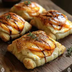 Um die Nektarinen-Brie-Puff-Melts perfekt zuzubereiten, benötigen Sie eine handvoll einfacher, aber geschmacklich reichhaltiger Zutaten. Hier ist eine detaillierte Übersicht über die benötigten Zutaten und die Rolle, die jede von ihnen in diesem Rezept spielt: