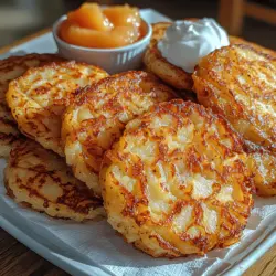 Wenn es um die deutsche Küche geht, führen die Kartoffelpuffer oft die Liste der beliebtesten und traditionellsten Gerichte an. Auch bekannt als Reibekuchen oder Kartoffelrösti, sind diese knusprigen Leckerbissen nicht nur ein fester Bestandteil der deutschen Esskultur, sondern auch ein Symbol für gesellige Zusammenkünfte und Festlichkeiten. Die Zubereitung ist einfach, aber die Resultate sind stets beeindruckend – goldbraune, knusprige Puffer, die den Geschmack frisch geriebener Kartoffeln und Zwiebeln vereinen. Traditionell werden sie mit Apfelmus oder einem Klecks saurer Sahne serviert, was den herzhaften Geschmack perfekt ergänzt.