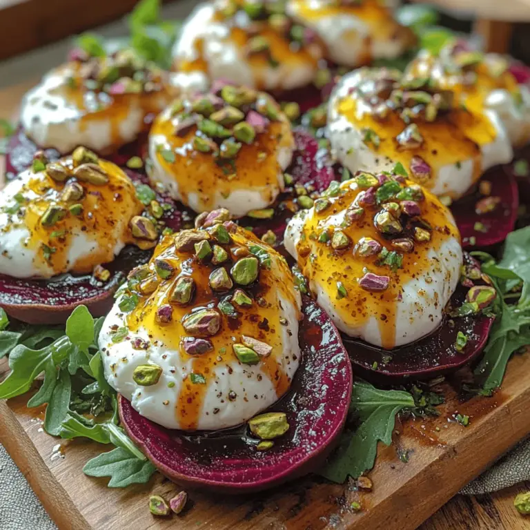 Um diesen köstlichen Rote-Bete & Burrata-Glücks-Salat zuzubereiten, benötigen Sie folgende Zutaten:
