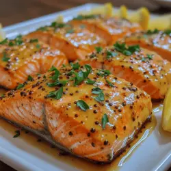 In der Welt der kulinarischen Genüsse gibt es kaum etwas, das so befriedigend ist wie der Genuss von perfekt zubereitetem Lachs. Dieser köstliche Fisch ist nicht nur ein Fest für den Gaumen, sondern auch eine wahre Nährstoffbombe. Besonders hervorzuheben ist die Kombination aus süßem Honig und würzigem Senf, die diesem Gericht eine unverwechselbare Note verleiht. Wenn Sie auf der Suche nach einem Gericht sind, das sowohl geschmacklich als auch visuell beeindruckt, dann ist unser Rezept für honig-senfglasierten Lachs genau das Richtige für Sie.