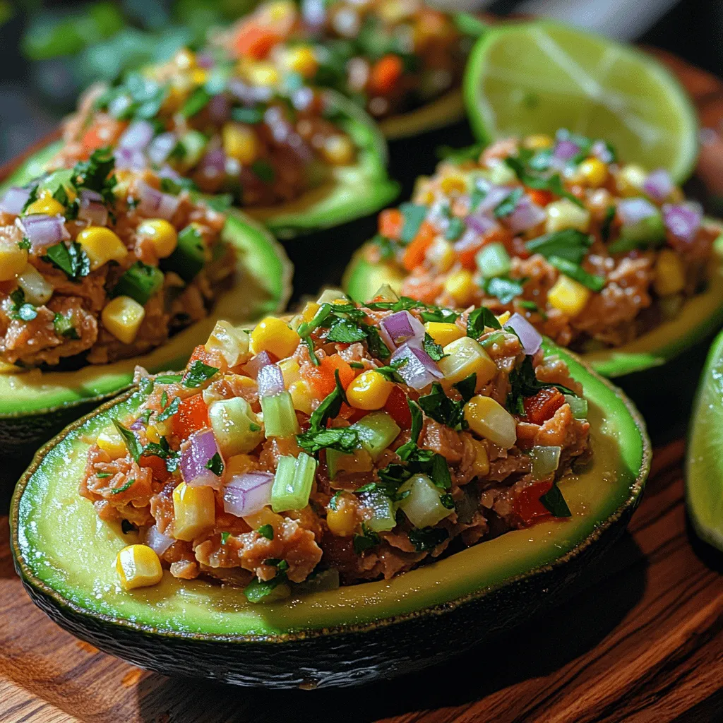 Eine köstliche und gesunde Mahlzeit muss nicht kompliziert sein. Die tropischen Thunfisch-gefüllten Avocados sind der perfekte Ausdruck von Einfachheit und Genuss. Diese erfrischende Kombination aus cremiger Avocado und aromatischem Thunfisch ist nicht nur ein Fest für den Gaumen, sondern auch eine nahrhafte Wahl für unkomplizierte Mittagessen oder als beeindruckender Snack. Mit nur wenigen Zutaten lassen sich diese gefüllten Avocados schnell zubereiten und sind ideal für warme Sommertage oder als leichtes Abendessen. In diesem Artikel werden wir die Zubereitung dieses einzigartigen Gerichts detailliert durchgehen, während wir die gesundheitlichen Vorteile der Hauptzutaten hervorheben und interessante Variationen vorstellen.