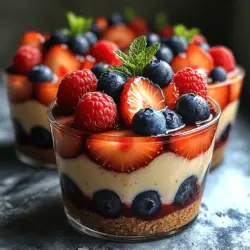Um den köstlichen Geschmack dieser No-Bake Käsekuchenbecher zu erreichen, benötigen Sie eine Vielzahl von Zutaten. Hier finden Sie eine detaillierte Übersicht über alles, was Sie benötigen: