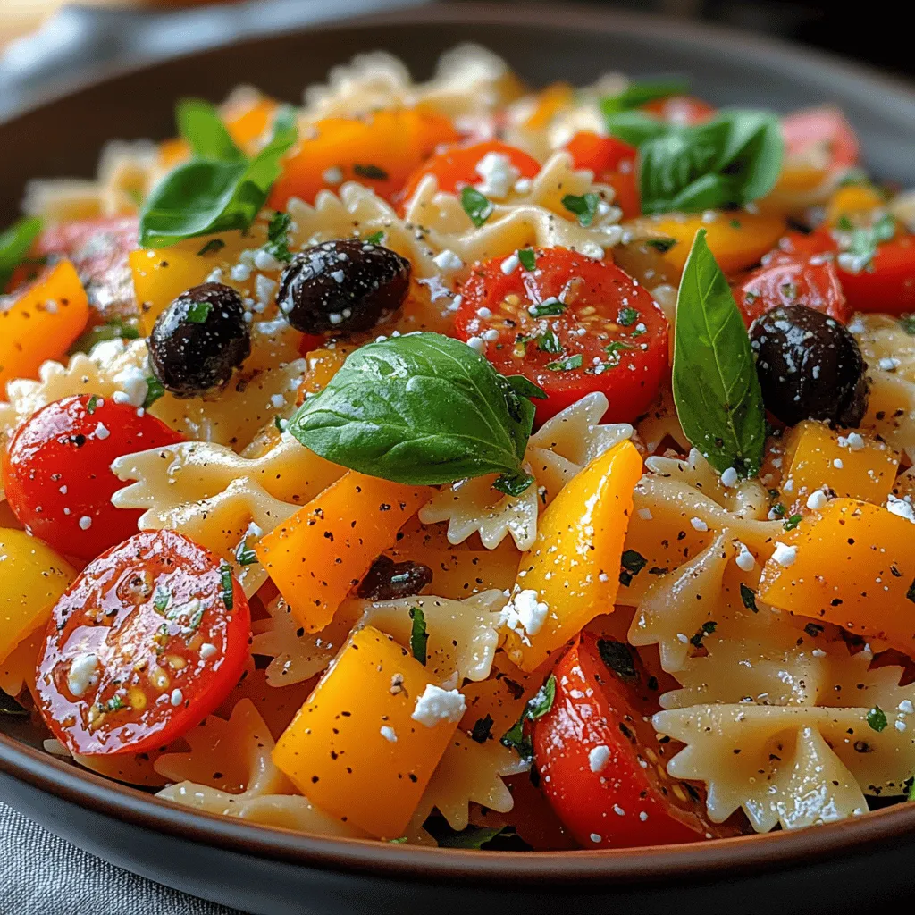 In der bunten Welt der Salate ist der geröstete Paprika-Pasta-Salat ein wahrer Hingucker und ein Geschmackserlebnis. Dieser Salat vereint die Aromen gerösteter Paprika, frischer Zutaten und einer köstlichen Vinaigrette zu einem Gericht, das sowohl als Beilage als auch als Hauptgericht serviert werden kann. Perfekt für Picknicks, Grillabende oder als leichte Mahlzeit – dieser Salat ist einfach zuzubereiten und lässt sich gut vorbereiten. Die Kombination aus bunter Pasta, knackigen Gemüse und einem würzigen Dressing macht ihn zu einem Favoriten für viele Gelegenheiten.