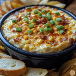 Die Idee hinter dem Corny Bliss Bacon Dip ist einfach: eine harmonische Verbindung von Geschmäckern und Texturen, die sowohl sättigend als auch befriedigend ist. In der amerikanischen Küche ist das Mischen von Käse und Speck in Dips eine beliebte Tradition, und der Corny Bliss Bacon Dip bringt diese Tradition auf ein neues Level. Die Kombination aus süßem Mais und herzhaftem Speck schafft eine einzigartige Geschmackskombination, die sowohl für Kinder als auch für Erwachsene ansprechend ist. Für viele ist dieser Dip ein Muss bei jedem geselligen Treffen.
