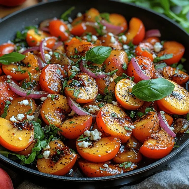 In der heutigen schnelllebigen Zeit gewinnen saisonale Zutaten und die Rückbesinnung auf regionale Küche immer mehr an Bedeutung. Frische Produkte, die in der jeweiligen Saison geerntet werden, bieten nicht nur bessere Geschmackserlebnisse, sondern sind auch reich an Nährstoffen. Die Tomaten-Pfirsich Sommer-Pfanne nutzt die Fülle des Sommers mit ihren saftigen Tomaten und süßen Pfirsichen, die in den warmen Monaten auf ihren Höhepunkt reifen. Durch den Einsatz von saisonalen Zutaten werden nicht nur die lokalen Bauern unterstützt, sondern auch die Umwelt geschont, da lange Transportwege entfallen.