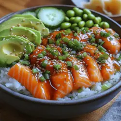 Frische Zutaten sind der Schlüssel zu jedem großartigen Gericht, und die Lachs Glücks-Reisbowl bildet hier keine Ausnahme. Jedes Element trägt zur Gesamtkomposition und zum Geschmack des Gerichts bei, weshalb es wichtig ist, qualitativ hochwertige Produkte zu wählen.