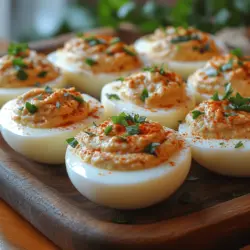 Die Kombination von cremigem Hummus und perfekt gekochten Eiern ist nicht nur eine geschmackliche Offenbarung, sondern auch eine gesunde und proteinreiche Snack-Option. Gerösteter Knoblauch Hummus gefüllte Eier sind eine köstliche Abwandlung der klassischen gefüllten Eier und bieten eine aufregende Geschmackskombination, die sowohl gesund als auch befriedigend ist. In diesem Artikel entdecken wir, wie man diese köstlichen Hummus gefüllten Eier zubereitet. Ob für eine Party, ein Picknick oder einfach als Teil Ihres Frühstücks – diese gefüllten Eier werden Ihre Gäste begeistern und Ihren Gaumen verwöhnen.