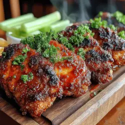 Buffalo Hähnchenstreifen stammen ursprünglich aus den USA und sind eine Abwandlung der beliebten Buffalo Wings, die in der Stadt Buffalo, New York, erfunden wurden. Die Geschichte besagt, dass die Buffalo Wings in den 1960er Jahren in einem kleinen Restaurant namens Anchor Bar kreiert wurden. Die Kombination aus frittiertem Hähnchen, scharfer Sauce und einer cremigen Dipsauce wurde schnell zu einem Favoriten und hat sich seitdem in der amerikanischen Küche fest etabliert.