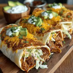 Zesty BBQ Chicken Wraps sind der Inbegriff für ein schnelles, schmackhaftes und sättigendes Gericht, das sich ideal für ein unkompliziertes Mittagessen, ein Picknick im Freien oder ein entspanntes Abendessen mit der Familie eignet. Die Kombination aus zartem, BBQ-mariniertem Hühnchen, knackigem Coleslaw und frischen, cremigen Zutaten macht diesen Wrap zu einem Favoriten unter vielen. Wenn du auf der Suche nach einem Rezept bist, das sowohl einfach zuzubereiten ist als auch ausgezeichnet schmeckt, dann bist du hier genau richtig.