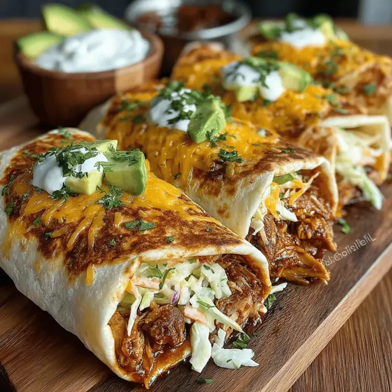 Zesty BBQ Chicken Wraps sind der Inbegriff für ein schnelles, schmackhaftes und sättigendes Gericht, das sich ideal für ein unkompliziertes Mittagessen, ein Picknick im Freien oder ein entspanntes Abendessen mit der Familie eignet. Die Kombination aus zartem, BBQ-mariniertem Hühnchen, knackigem Coleslaw und frischen, cremigen Zutaten macht diesen Wrap zu einem Favoriten unter vielen. Wenn du auf der Suche nach einem Rezept bist, das sowohl einfach zuzubereiten ist als auch ausgezeichnet schmeckt, dann bist du hier genau richtig.