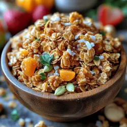 Granola ist nicht nur ein schmackhaftes Frühstück, sondern auch ein vielseitiger Snack, der sich ideal für jede Tageszeit eignet. Besonders in der heutigen Zeit, in der gesundes Essen und selbstgemachte Snacks immer mehr an Bedeutung gewinnen, ist das Knusprige Ahorn-Zimt-Granola ein absolutes Muss in jeder Küche. Mit seiner Kombination aus Haferflocken, Nüssen und einem Hauch von Zimt ist dieses Granola nicht nur köstlich, sondern auch nahrhaft und sättigend. Es bietet eine perfekte Balance zwischen Süße und Crunch, und das Beste daran ist, dass es ganz einfach selbst zuzubereiten ist.