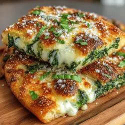 Das Käse-Spinach-Artischocken-Fladenbrot-Melt ist nicht nur ein köstliches Rezept, sondern auch ein wahrer Genuss für alle, die gesunde und schmackhafte Gerichte lieben. Diese Fladenbrote sind eine wunderbare Kombination aus frischem Spinat, zarten Artischockenherzen und cremigem Käse, die gemeinsam eine harmonische Geschmackskomposition bilden. Perfekt als Snack, Vorspeise oder sogar als leichtes Hauptgericht, bieten sie eine Vielzahl an Nährstoffen, die gut für unseren Körper sind. In der heutigen Zeit, in der eine ausgewogene Ernährung immer wichtiger wird, sind diese Fladenbrote eine ausgezeichnete Wahl.