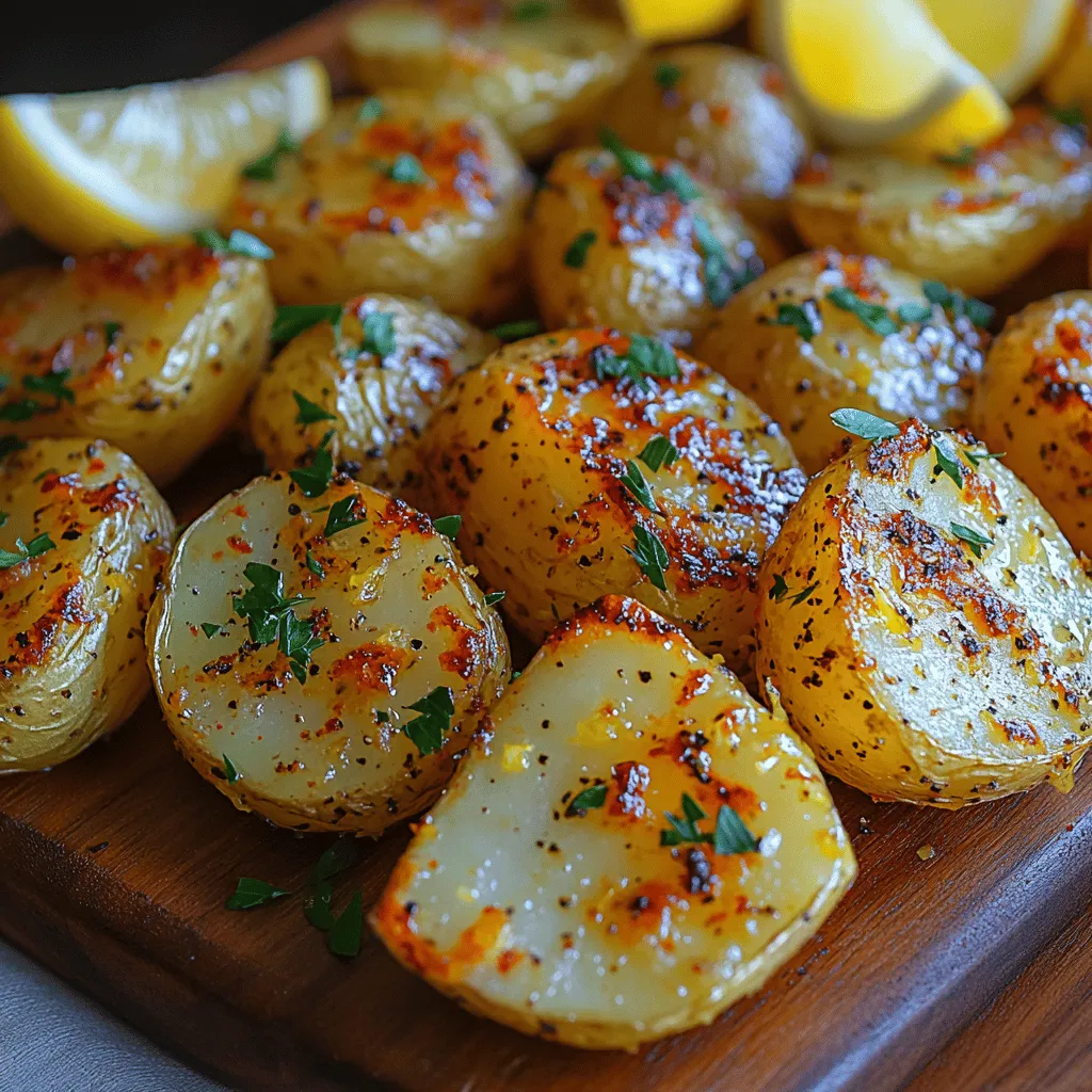 Die italienische Küche ist bekannt für ihre Vielfalt an Aromen und Texturen, die sich in jedem Gericht widerspiegeln. Eines der beliebtesten Beilagen in dieser kulinarischen Tradition sind Kartoffeln, die in unzähligen Varianten zubereitet werden. Heute präsentieren wir Ihnen ein Rezept, das nicht nur einfach zuzubereiten ist, sondern auch den Gaumen mit einer erfrischenden Zitrusnote begeistert: die Zesty Crunch – Knusprige Zitronen-Knoblauch-Kartoffeln. Diese Kartoffeln sind nicht nur ein wahrer Genuss, sondern auch eine perfekte Ergänzung zu vielen Hauptgerichten, sei es ein saftiges Steak oder ein leichtes Fischgericht.