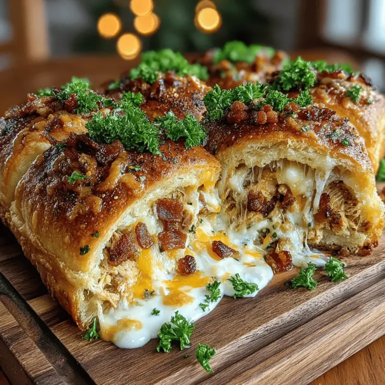 Hausgemachte Rezepte haben in den letzten Jahren einen besonderen Platz in den Herzen vieler Menschen eingenommen. Sie bieten nicht nur die Möglichkeit, köstliche Gerichte zuzubereiten, sondern auch, Zeit mit der Familie und Freunden zu verbringen. Der Cheesy Chicken Bacon Ranch Croissant-Auflauf ist ein perfektes Beispiel für ein solches Gericht. Es kombiniert die herzhaften Aromen von Hähnchen, Speck und Käse in einer einfachen und dennoch beeindruckenden Form, die sowohl bei Kindern als auch bei Erwachsenen beliebt ist.
