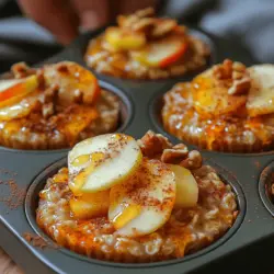 Wenn du auf der Suche nach einem gesunden und köstlichen Frühstück bist, das dich den ganzen Tag über mit Energie versorgt, dann sind die süßen Apfel-Zimt-Haferbecher genau das Richtige für dich! Diese kleinen Leckerbissen sind nicht nur einfach zuzubereiten, sondern auch extrem schmackhaft und sättigend. Die Kombination aus frischen Äpfeln, aromatischem Zimt und herzhaften Haferflocken sorgt für ein Geschmackserlebnis, das sowohl Kinder als auch Erwachsene begeistert.