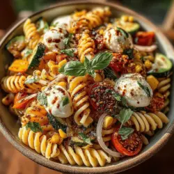Der Back-to-School Pasta Salad ist nicht nur ein einfacher, sondern auch ein köstlicher und nahrhafter Salat, der perfekt für das neue Schuljahr geeignet ist. In der heutigen schnelllebigen Welt, in der Eltern und Kinder oft wenig Zeit haben, um gesunde Mahlzeiten zuzubereiten, bietet dieser Pasta Salad eine großartige Lösung. Er ist nicht nur leicht zuzubereiten, sondern auch voller frischer Zutaten, die für eine ausgewogene Ernährung sorgen. Diese bunte Mischung aus Vollkornnudeln, knackigem Gemüse und cremigem Mozzarella macht nicht nur glücklich, sondern liefert auch wertvolle Nährstoffe.