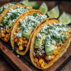 Tacos haben sich zu einem der beliebtesten Street-Food-Gerichte entwickelt, das die Geschmäcker und Küchen der Welt vereint. Besonders gegrillte Tacos mit frischem Gemüse erfreuen sich großer Beliebtheit, da sie nicht nur köstlich, sondern auch gesund sind. Diese gegrillten Mais und Poblano Tacos bringen eine wunderbare Kombination aus rauchigem Geschmack und frischen Aromen auf den Tisch.