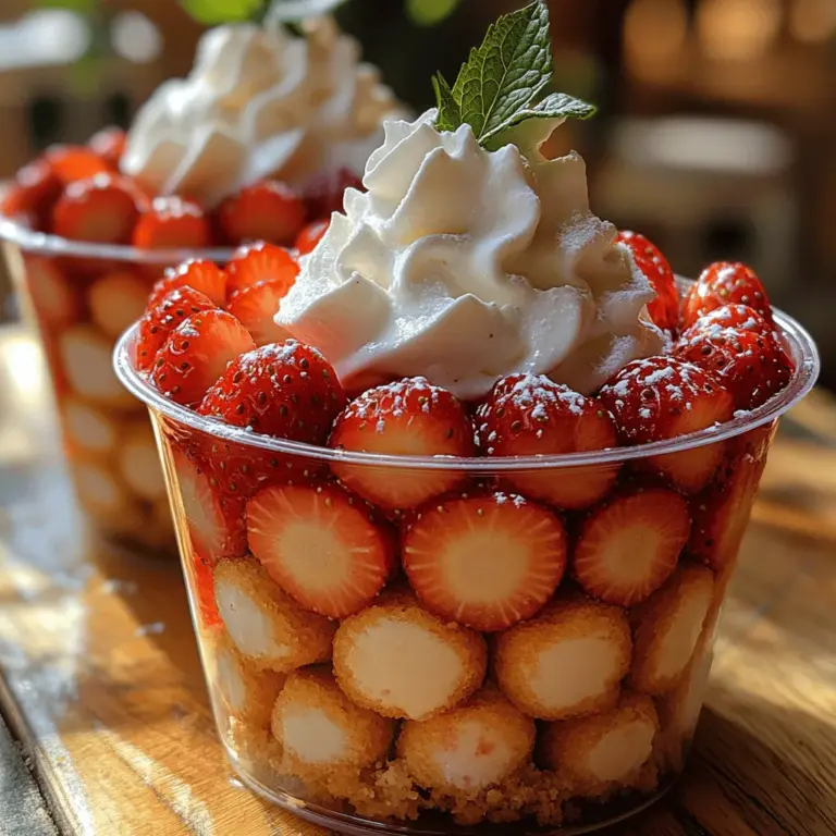 Der Erdbeer-Shortcake ist ein klassisches Dessert, das in der amerikanischen und auch in der europäischen Küche sehr geschätzt wird. Ursprünglich stammt dieses köstliche Gericht aus den Vereinigten Staaten und hat sich seitdem in vielen Variationen weltweit verbreitet. Die Kombination aus frischen Erdbeeren, luftigem Shortcake und einer großzügigen Portion Schlagsahne macht diesen Nachtisch nicht nur optisch ansprechend, sondern auch geschmacklich unvergleichlich. Besonders beliebt ist der Erdbeer-Shortcake im Sommer, wenn die Erdbeeren in voller Blüte stehen und ihre Süße zur Geltung kommt.