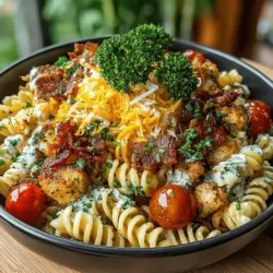 Die Suche nach dem perfekten Sommersalat kann eine Herausforderung sein, vor allem, wenn man etwas Leckeres und gleichzeitig Erfrischendes möchte. Der Kalte Hühnchen-Bacon-Ranch-Pasta-Salat ist genau das: ein schmackhaftes und sättigendes Gericht, das ideal für Picknicks, Grillabende oder als leichtes Mittagessen geeignet ist. Mit einer Kombination aus zartem Hühnchen, knusprigem Bacon und einer cremigen Ranch-Dressing-Sauce begeistert dieser Salat nicht nur Geschmäcker, sondern sorgt auch für ein Gefühl der Frische an heißen Tagen.