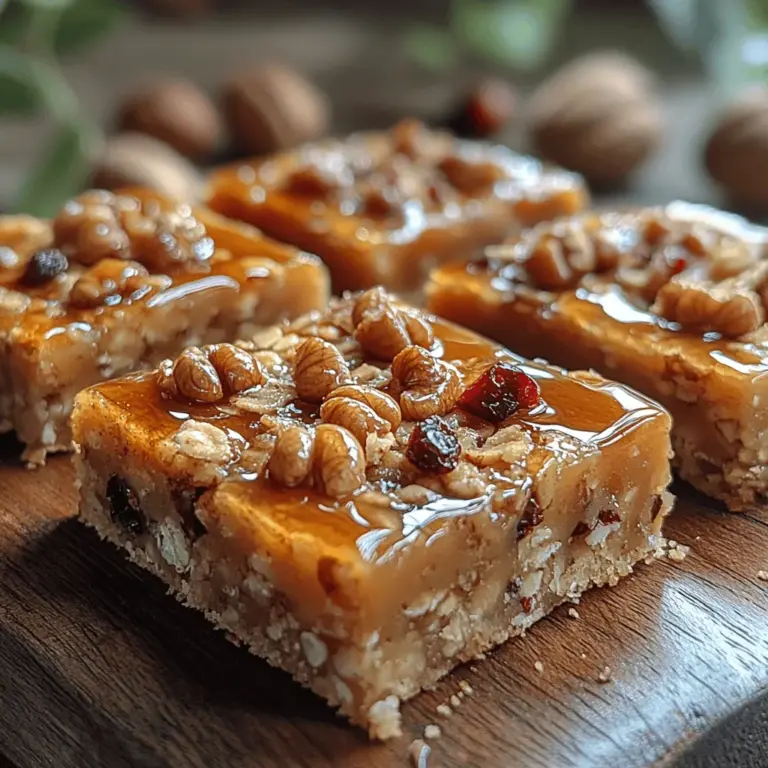 In der heutigen schnelllebigen Welt ist es oft eine Herausforderung, gesunde Snacks zu finden, die sowohl lecker als auch nahrhaft sind. Die Süßen Ahorn-Walnuss-Hafer-Riegel sind eine perfekte Lösung für alle, die ein schnelles, einfaches und köstliches Snack-Rezept suchen. Diese Riegel sind nicht nur einfach zuzubereiten, sondern auch vollgepackt mit gesunden Zutaten, die Ihnen Energie für den Tag geben.