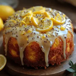 Der Zesty Griechischer Joghurt Zitronenkuchen ist ein wunderbares Dessert, das nicht nur durch seinen frischen Zitronengeschmack besticht, sondern auch durch die Verwendung von griechischem Joghurt, der dem Kuchen eine besondere Feuchtigkeit und eine zarte Textur verleiht. Diese Kombination macht den Kuchen zu einer perfekten Wahl für verschiedene Anlässe – sei es ein gemütlicher Kaffeeklatsch, eine festliche Feier oder einfach als süße Belohnung nach einem langen Tag.