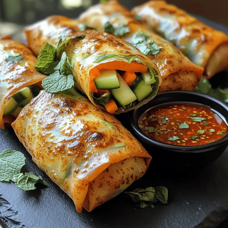 Knusprige Avocado-Frühlingsrollen sind eine köstliche und gesunde Option, die sich perfekt als Snack oder Vorspeise eignet. Diese Frühlingsrollen kombinieren die Cremigkeit von reifen Avocados mit knackigem Gemüse und einer knusprigen Panade aus Panko-Semmelbröseln. Ursprünglich in der asiatischen Küche beheimatet, erfreuen sich Frühlingsrollen weltweit großer Beliebtheit und sind in vielen Variationen erhältlich. Die Verwendung von frischen Zutaten und die Möglichkeit, sie nach Belieben zu füllen, machen sie zu einem vielseitigen Gericht, das sowohl Vegetarier als auch Fleischliebhaber anspricht.