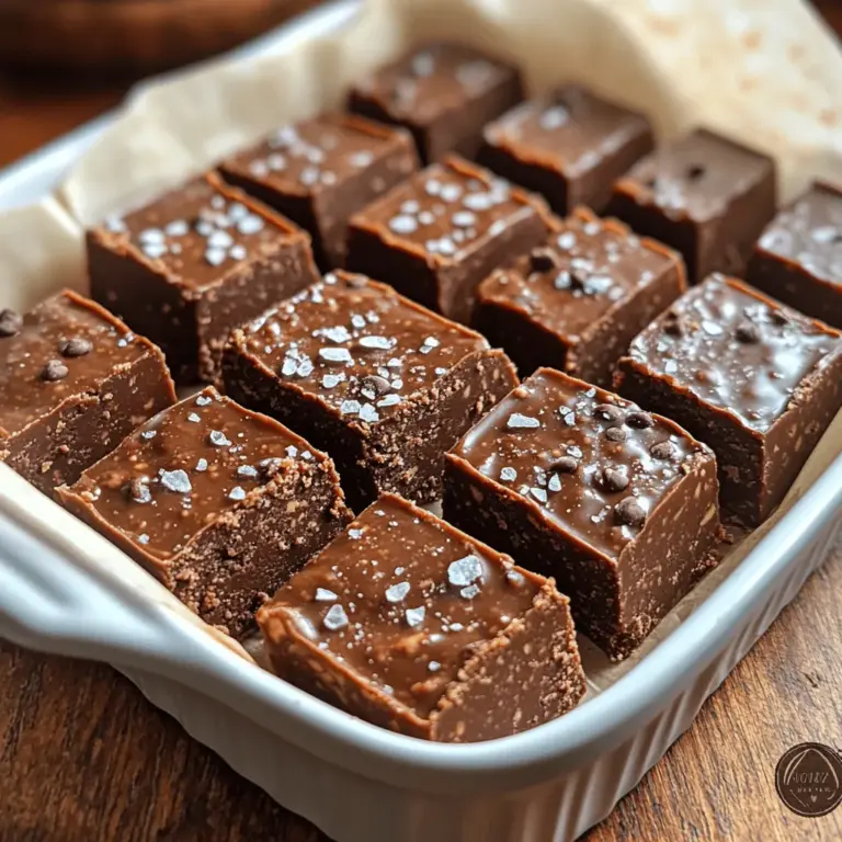 Willkommen in der Welt der dekadenten Desserts! Heute bereiten wir eine köstliche und zugleich gesunde Leckerei zu: die Schuld-freie Schokoladen-Erdnuss-Fudge. Diese Fudge ist nicht nur ein wahrer Genuss für Schokoladenliebhaber, sondern auch eine großartige Möglichkeit, sich zu verwöhnen, ohne dabei ein schlechtes Gewissen zu haben. Dank einer handvoll gesunder Zutaten bietet dieses Rezept eine schmackhafte Alternative zu herkömmlichen Fudge-Rezepten, die oft mit Zucker und ungesunden Fetten überladen sind.