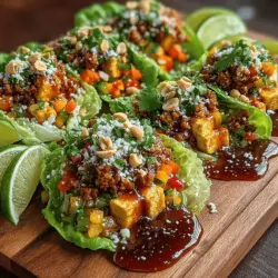 In der modernen Ernährung spielt die Entscheidung für gesunde Rezepte eine immer wichtigere Rolle. Immer mehr Menschen achten auf ihre Ernährung und suchen nach schmackhaften Gerichten, die nicht nur gut für den Körper sind, sondern auch den Gaumen erfreuen. Ein solches Rezept, das diese Anforderungen erfüllt, sind die Tofu-Lattichwraps mit Erdbeerglanz. Diese Wraps sind nicht nur einfach zuzubereiten, sondern bieten auch eine erfrischende Kombination aus Aromen und Texturen, die perfekt zu einem gesunden Lebensstil passen.