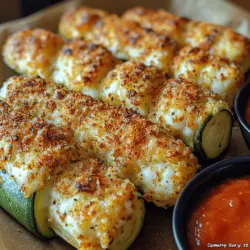 Möchten Sie eine köstliche und gesunde Snack-Option entdecken, die sowohl Ihren Gaumen erfreut als auch einfach zuzubereiten ist? Dann sind die kross gebratenen Mozzarella-Zucchini-Sticks aus dem Air-Fryer genau das Richtige für Sie! Diese leckeren Sticks kombinieren den herzhaften Geschmack von Mozzarella mit der frischen Zucchini und sind perfekt für einen Snack, als Beilage oder sogar als Vorspeise bei einem geselligen Abendessen. In den letzten Jahren sind Air-Fryer zu einem unverzichtbaren Küchenhelfer geworden, der die Zubereitung von knusprigen Speisen mit weniger Fett ermöglicht. Das Ergebnis sind goldbraune, knusprige Sticks, die außen schön kross und innen zart sind.
