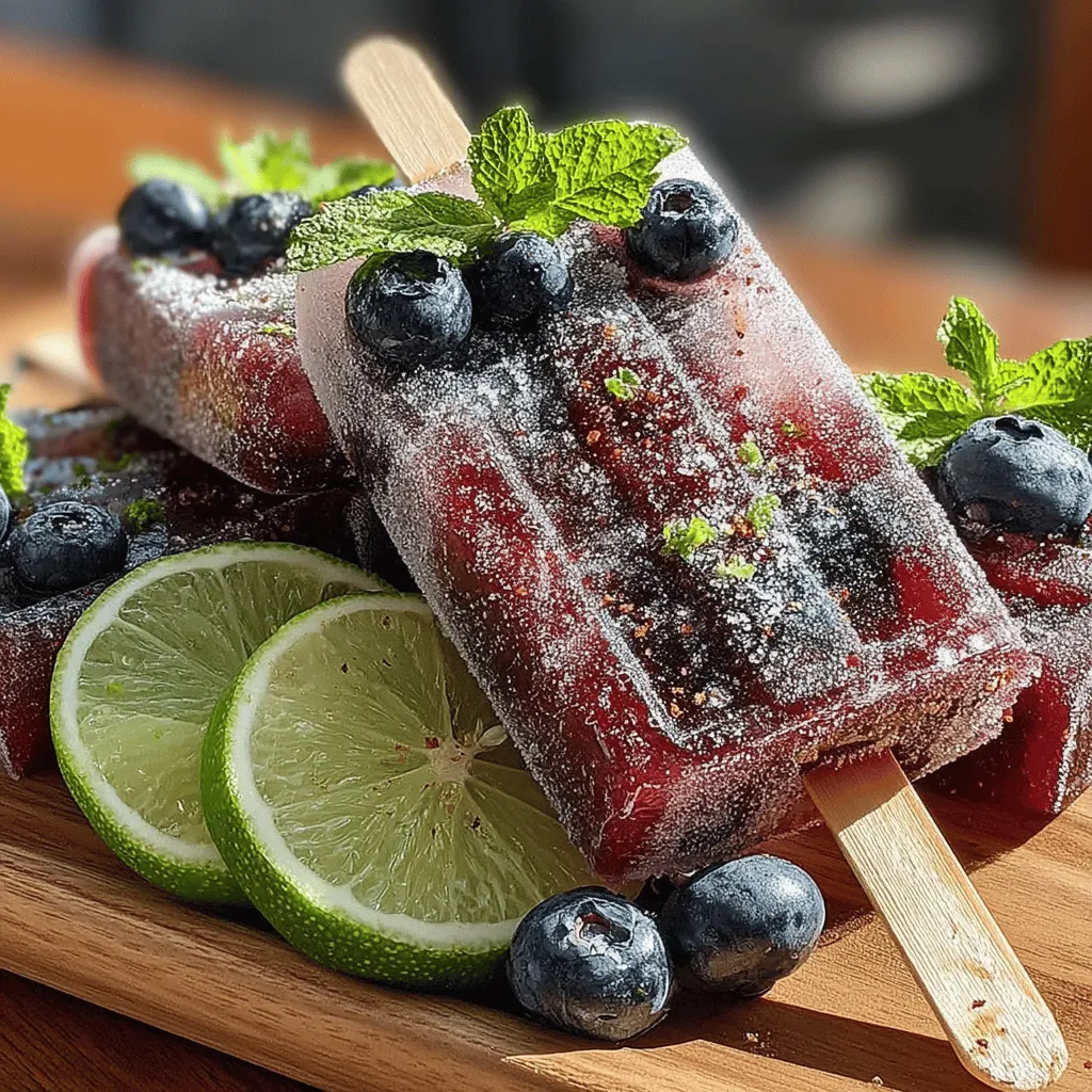 Um diese köstlichen Popsicles herzustellen, benötigen Sie nur wenige, aber sorgfältig ausgewählte Zutaten: