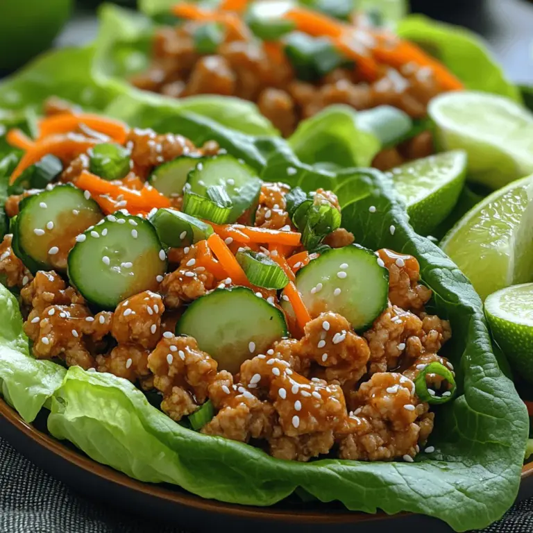Willkommen zu einem kulinarischen Abenteuer, bei dem wir uns einem der beliebtesten Gerichte der asiatisch inspirierten Küche widmen: den knusprigen Sesamhühnchen-Lettuce Wraps. Diese köstliche Kombination aus zartem, gewürztem Hühnchen, frischem Gemüse und knusprigen Salatblättern hat sich zu einem Favoriten in vielen Haushalten entwickelt. Sie sind nicht nur einfach zuzubereiten, sondern bieten auch eine gesunde und schmackhafte Alternative zu traditionellen Wraps und Sandwiches.