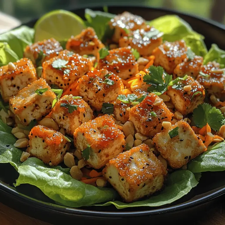 In der modernen Küche wird der Wunsch nach gesunden, schmackhaften und einfachen Rezepten immer größer. Besonders in der vegetarischen und veganen Küche erfreuen sich Gerichte wie die feurigen knusprigen Tofu-Lettuce-Wraps großer Beliebtheit. Diese Wraps sind nicht nur eine köstliche Möglichkeit, frisches Gemüse und Protein in einer Mahlzeit zu vereinen, sondern sie sind auch schnell zubereitet und lassen sich leicht an persönliche Vorlieben anpassen.