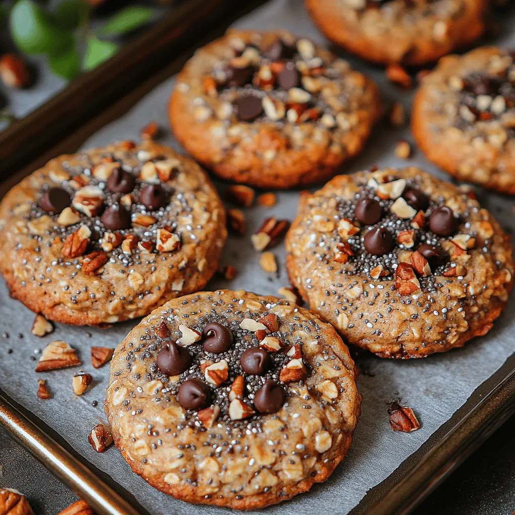 Willkommen in der köstlichen Welt der Banana Chia Frühstücks-Kekse! Diese Kekse sind nicht nur ein einfaches Frühstück, sondern auch ein gesunder Snack für zwischendurch. Mit der perfekten Kombination aus reifen Bananen, nahrhaften Chiasamen und Haferflocken sind sie eine hervorragende Möglichkeit, den Tag energisch zu beginnen. Die Zugabe von Schokoladenstückchen oder Nüssen verleiht den Keksen eine besondere Note und macht sie zu einem Genuss, den man gerne teilt.